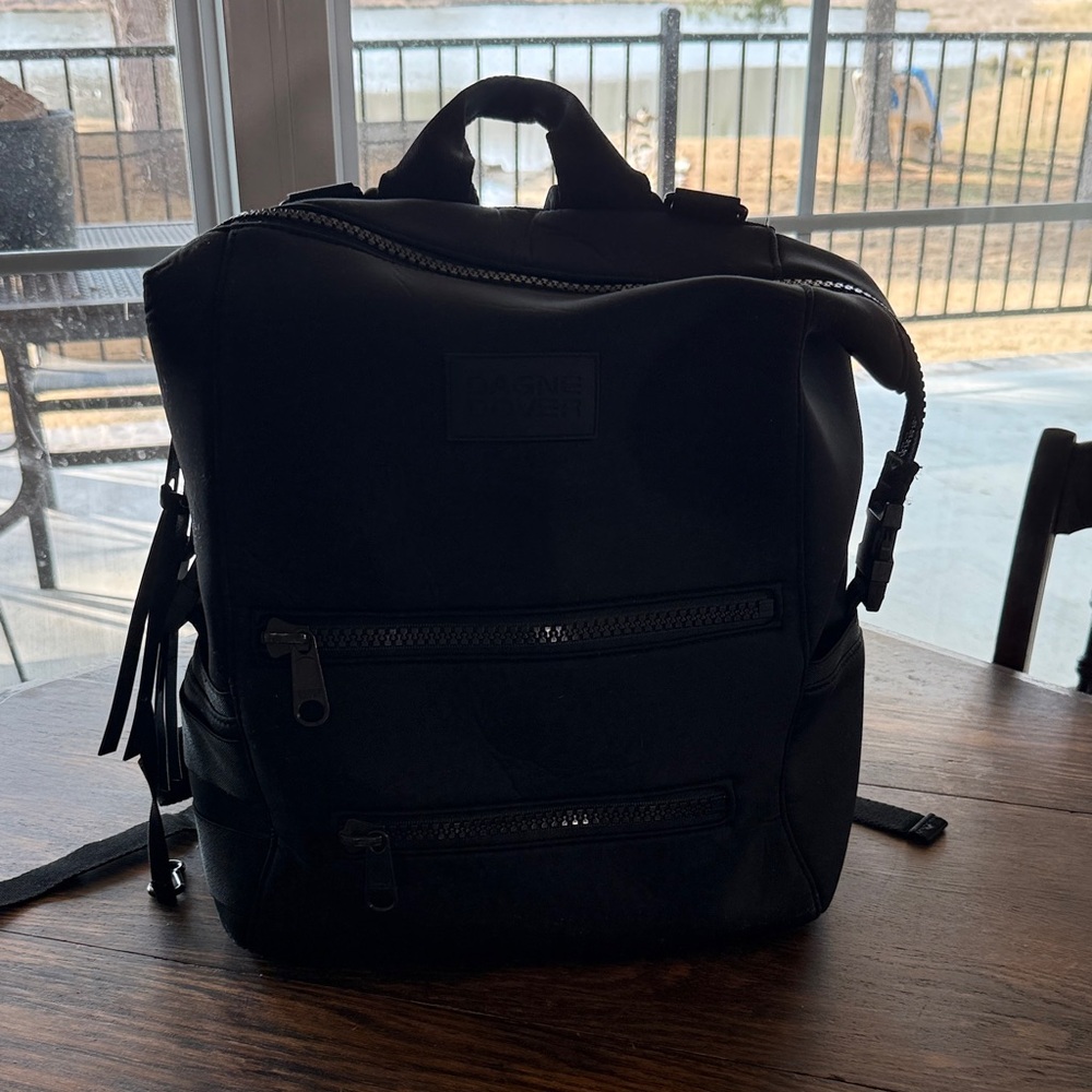 Dagne Dover Black Baby Bag